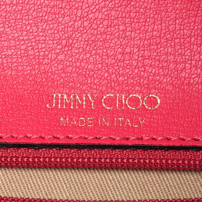 Jimmy Choo Grainy Calfskin Varenne Top Handle Satchel Pink 6 of 13