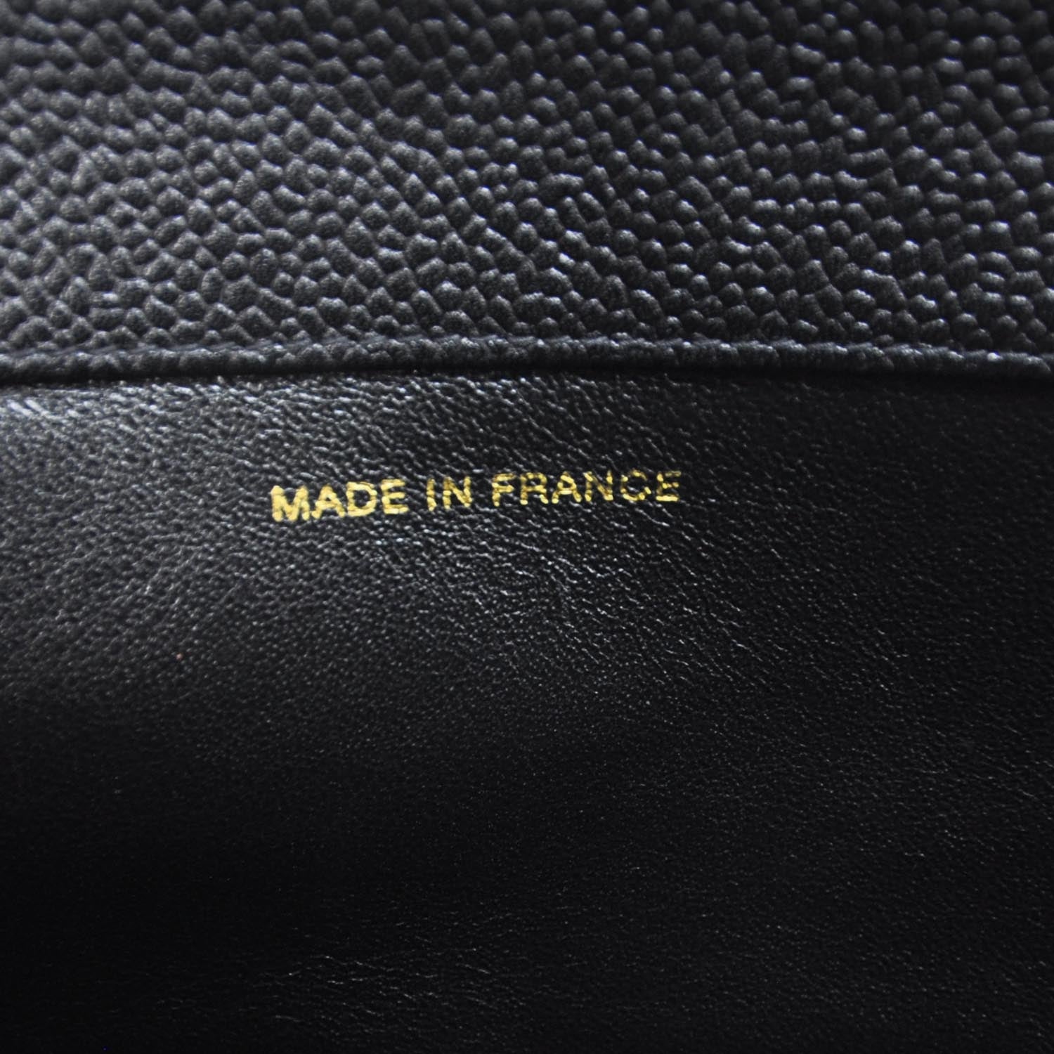 Chanel Caviar Jumbo Shoulder Bag Black 8 of 9