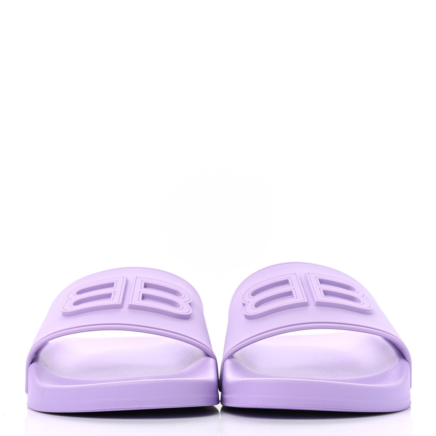 Rubber BB Womens Pool Slide Sandals 39 Lilac