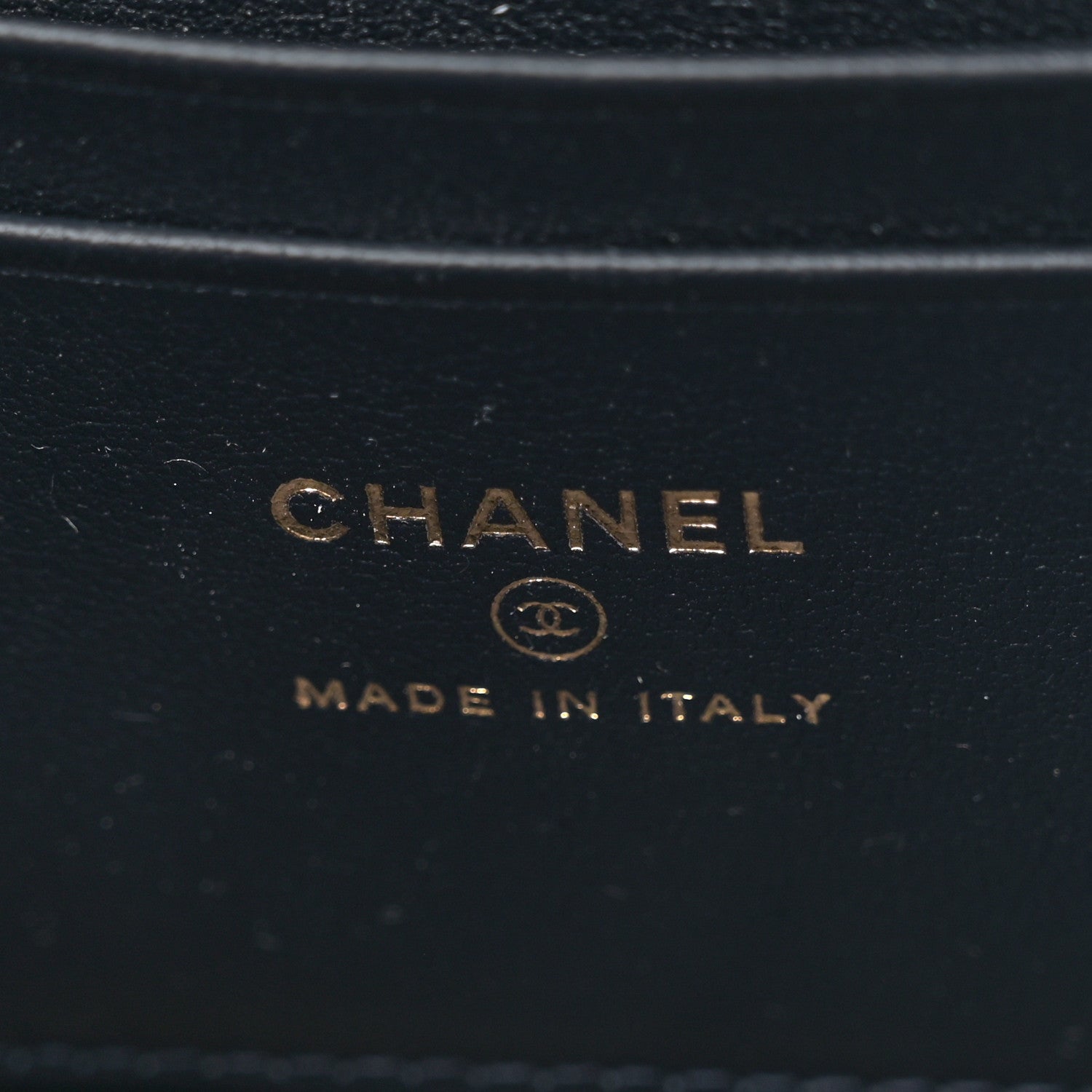 Chanel Wool Plaid Quilted Small Vanity Case With Chain Blue 6 of 10