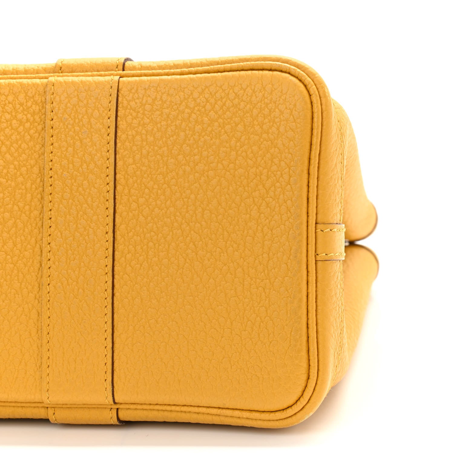 Hermes Vache Country Garden Party 30 TPM Jaune Ambre 10 of 10