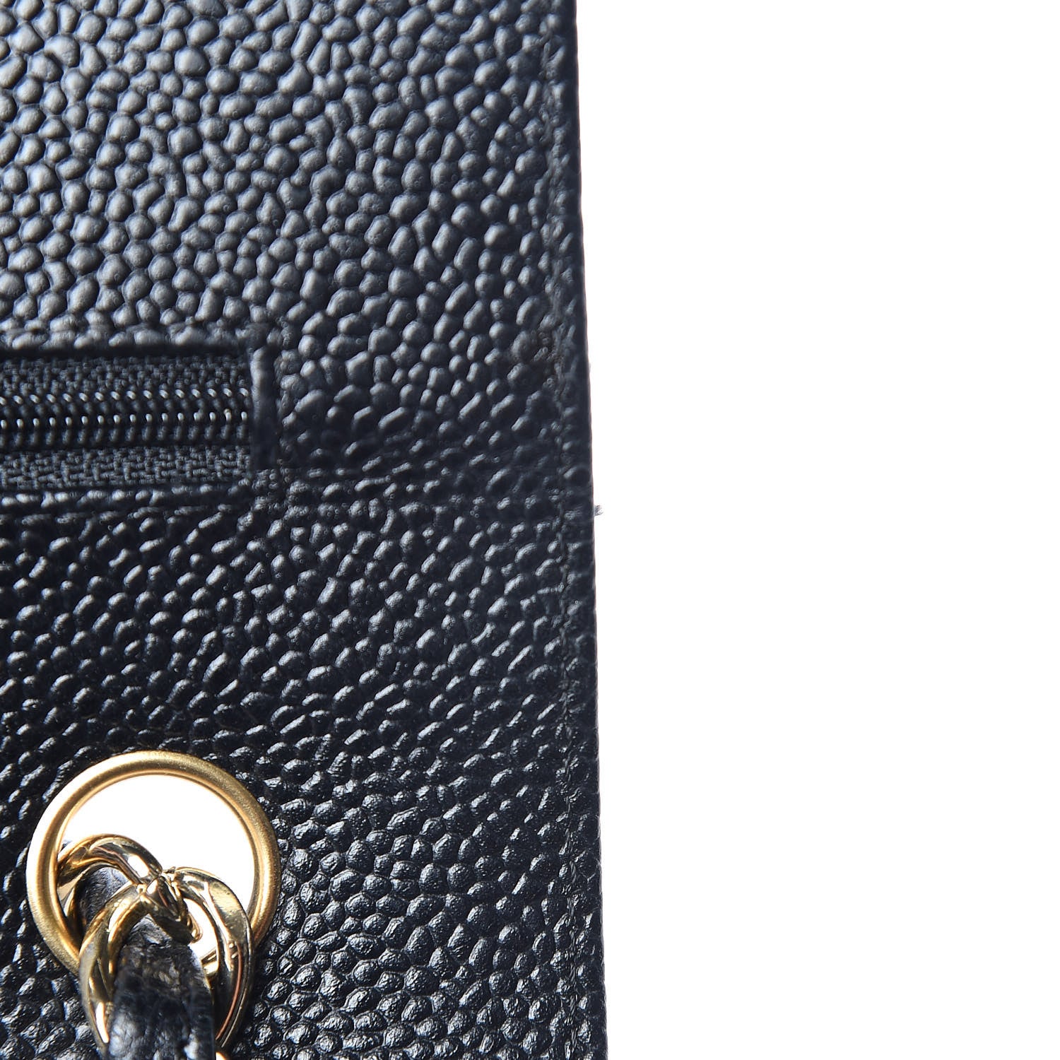 Chanel Caviar Quilted Jumbo Double Flap Black 11 of 12