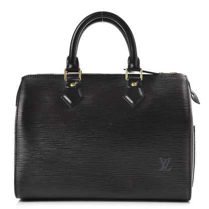 Louis Vuitton Epi Speedy 25 Black 1 of 10