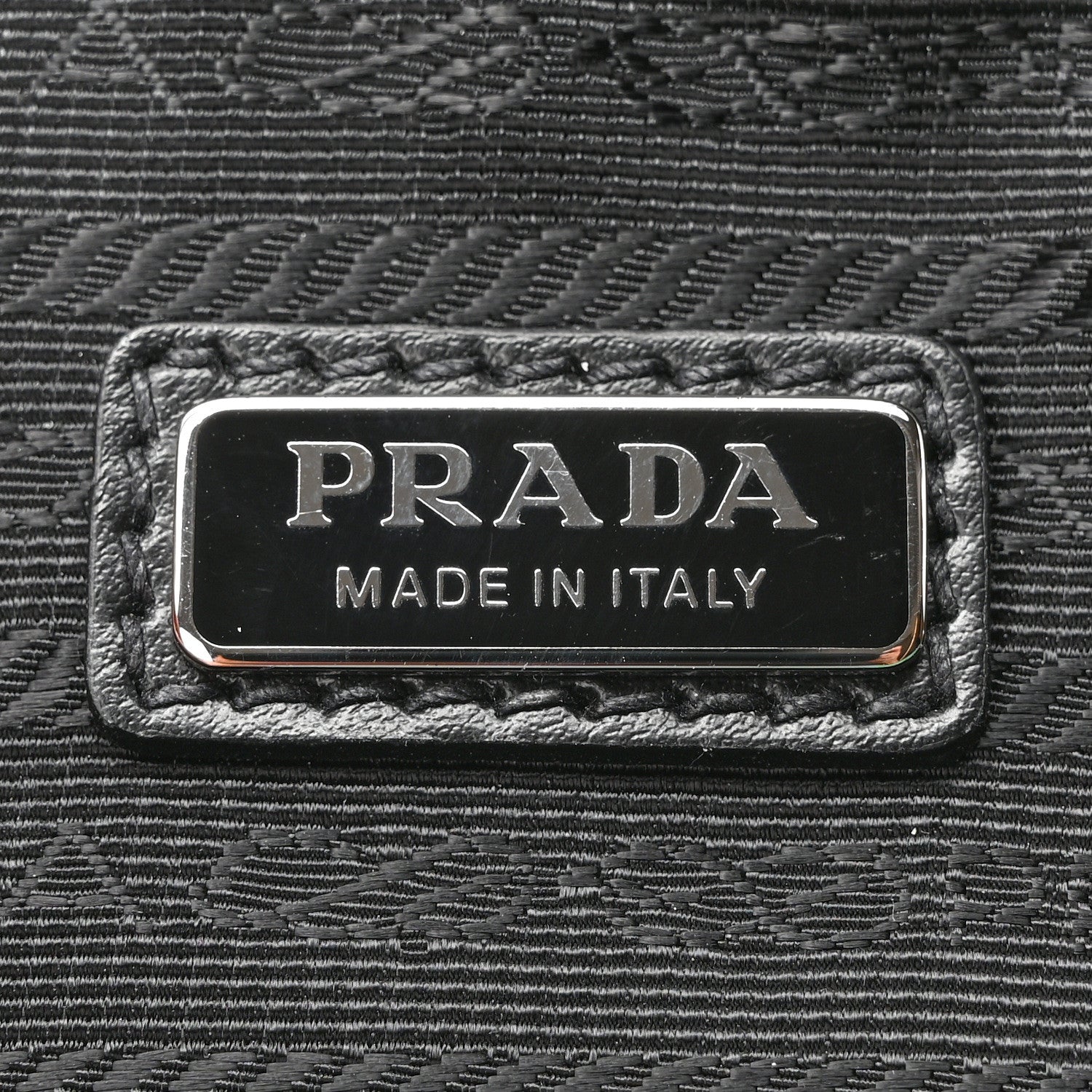 Prada Saffiano Lux Triangle Shoulder Bag Mango 6 of 9