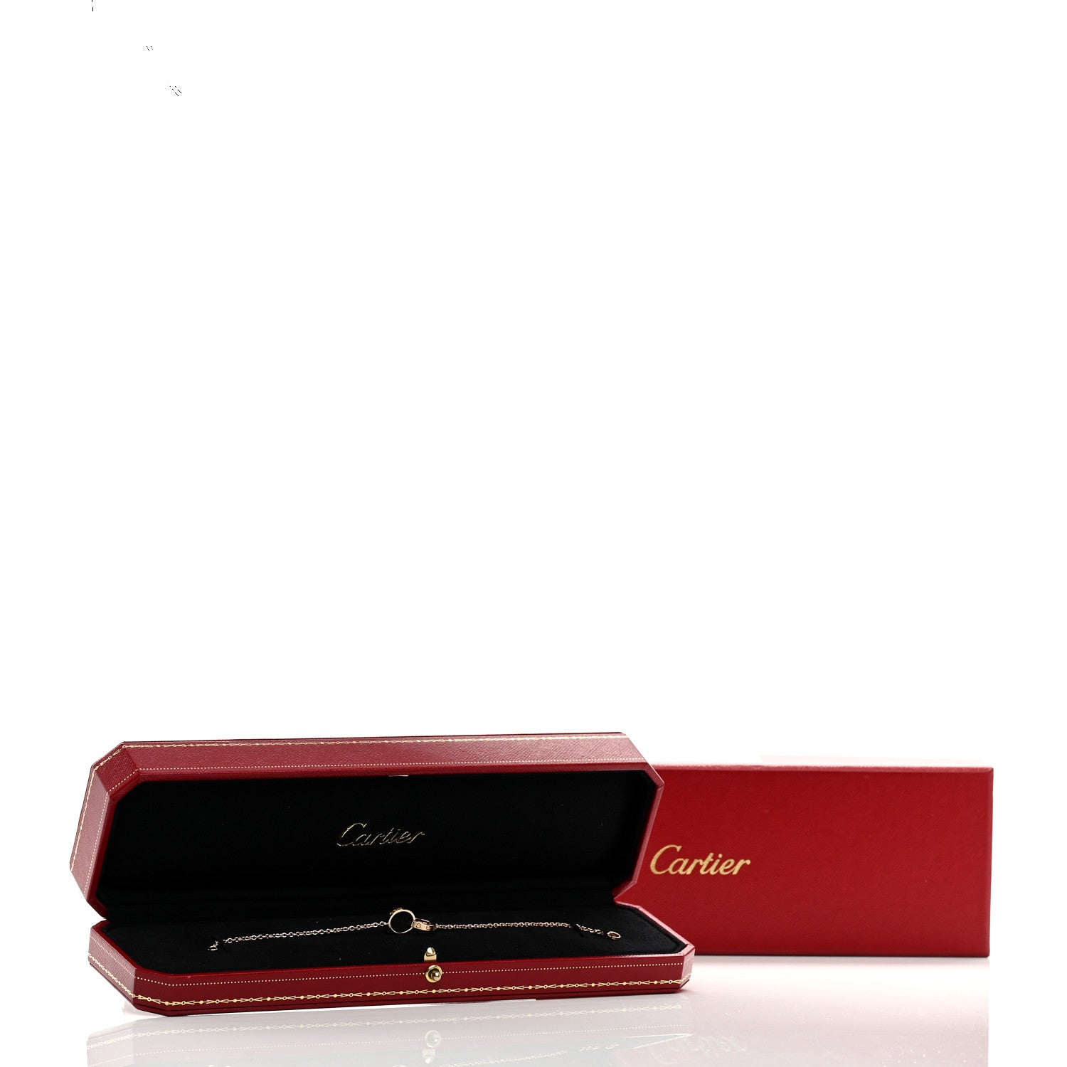 Cartier 18K Pink Gold Interlocking LOVE Bracelet 6 of 6