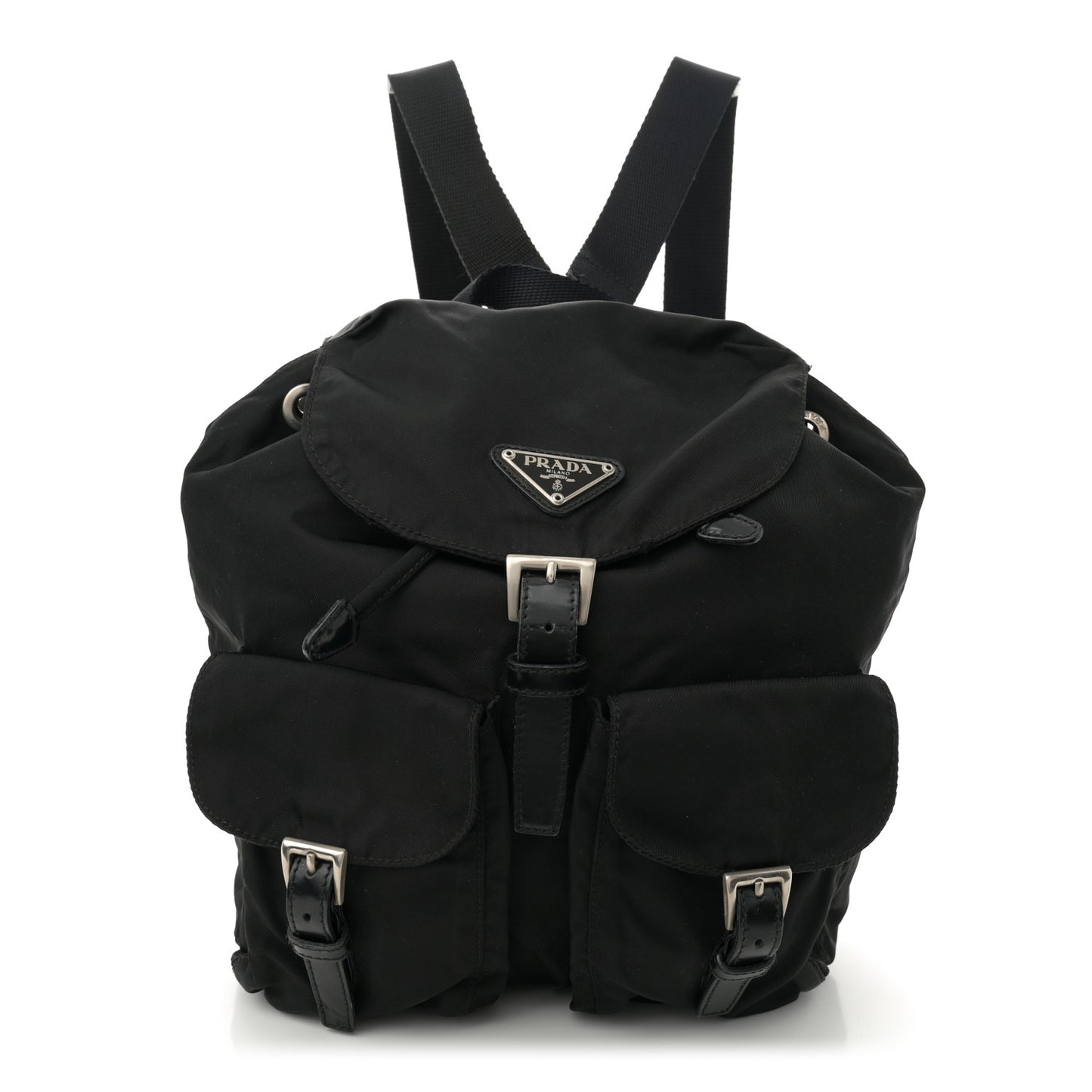 Tessuto Nylon Vela Small Backpack Black