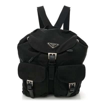 Prada Tessuto Nylon Vela Small Backpack Black 1 of 10
