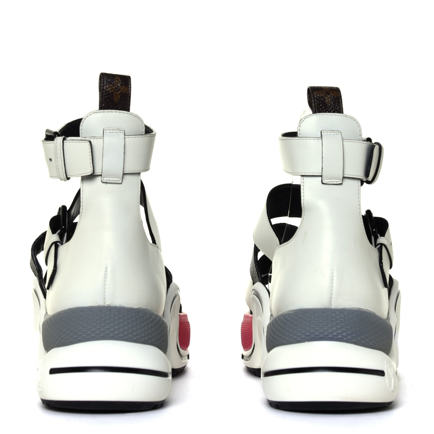 Louis Vuitton Patent Monogram LV Archlight Sandal 41 White 9 of 12
