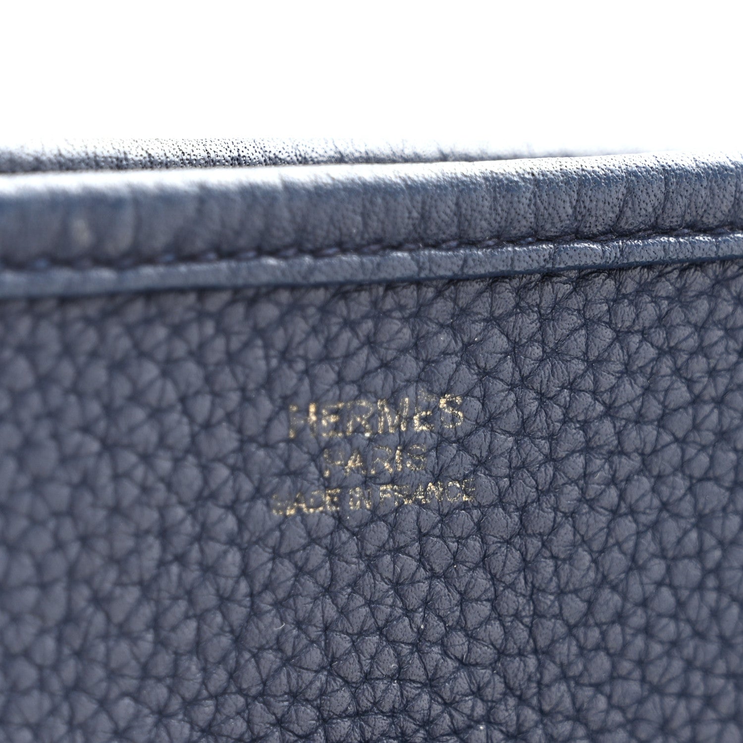 Hermes Taurillon Clemence Amazone Evelyne III GM Bleu de Galice 6 of 14
