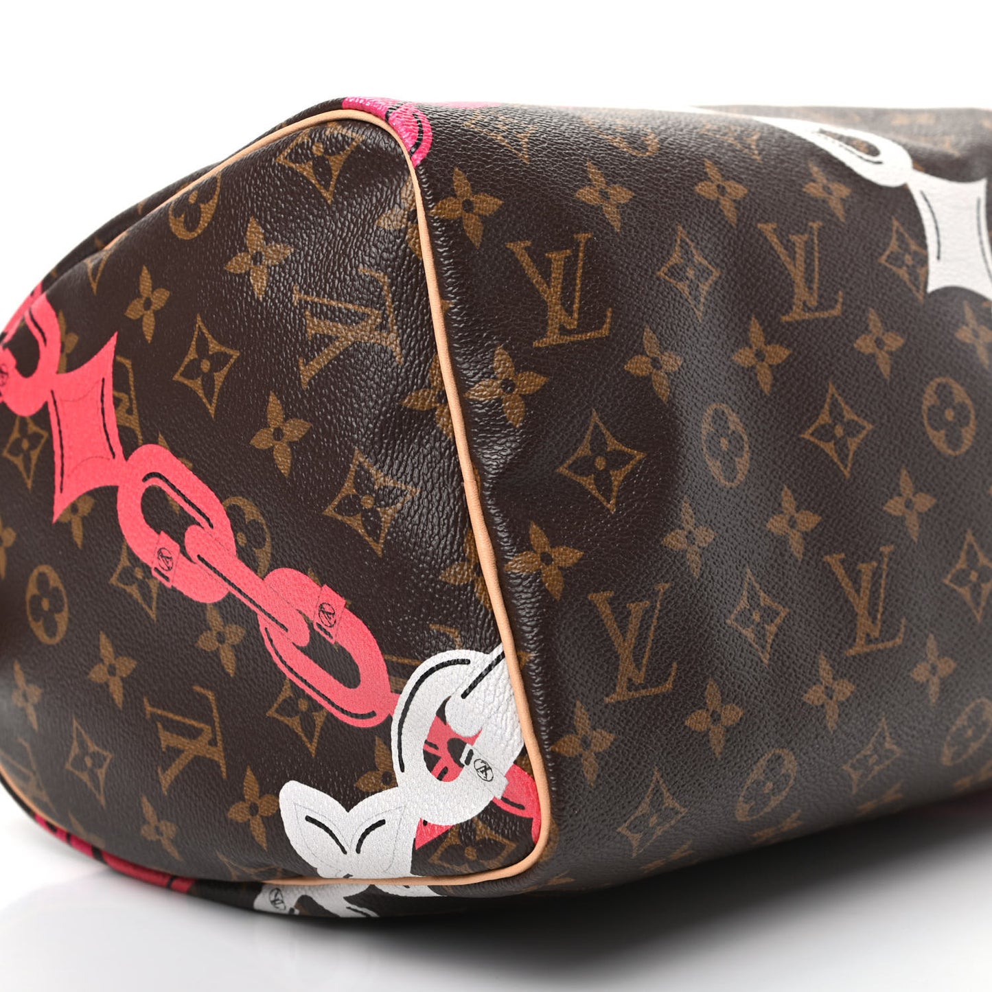 Monogram Bay Speedy 30 Rose Ballerine Poppy