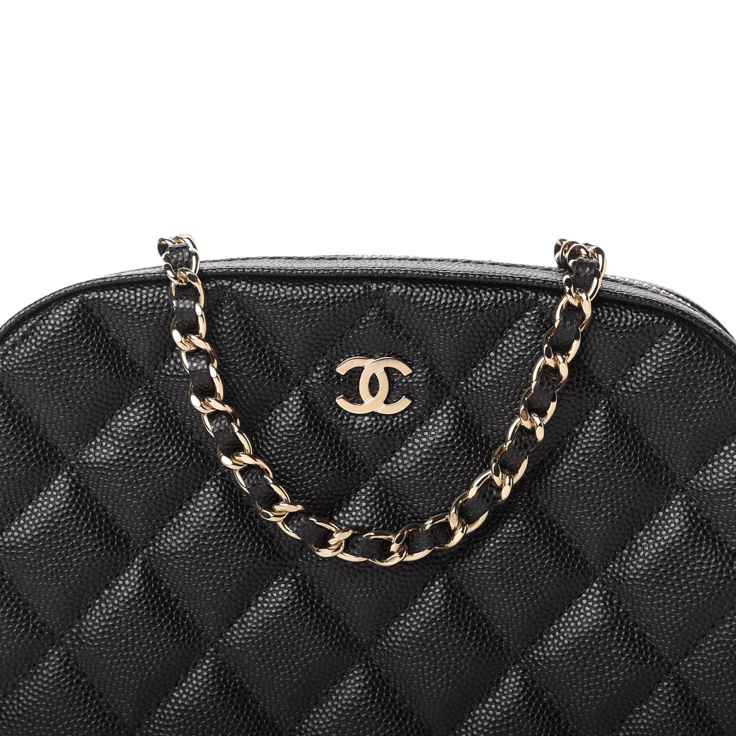 Chanel Caviar Quilted Vanity With Chain Black 10 of 12