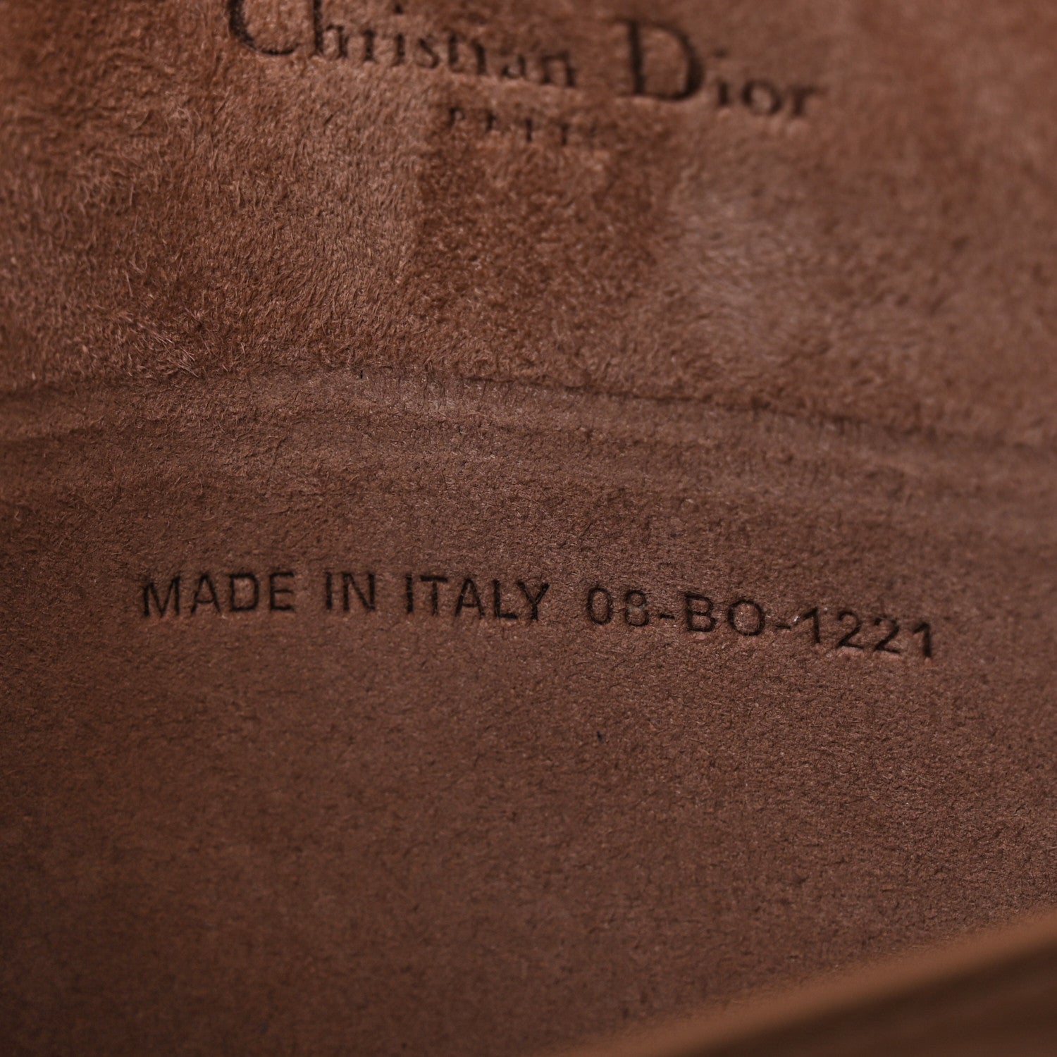 Christian Dior Ultra Matte Calfskin Cannage Lady Dior Clutch Fard 8 of 11