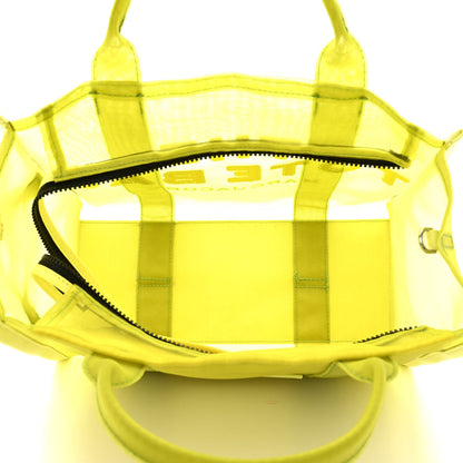 Marc Jacobs Mesh Medium The Tote Bag Fluo Yellow 5 of 11