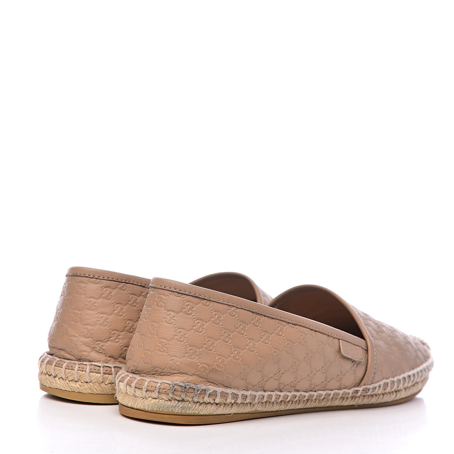 Guccissima Signature Espadrilles 40.5 Beige