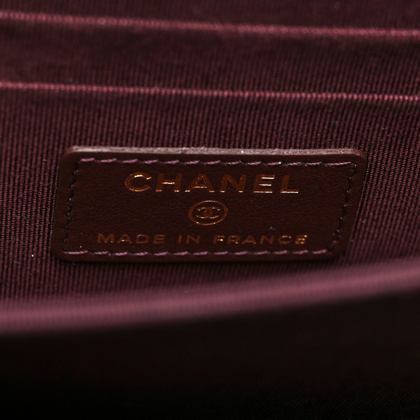 Caviar Quilted Mini Wallet On Chain WOC Black