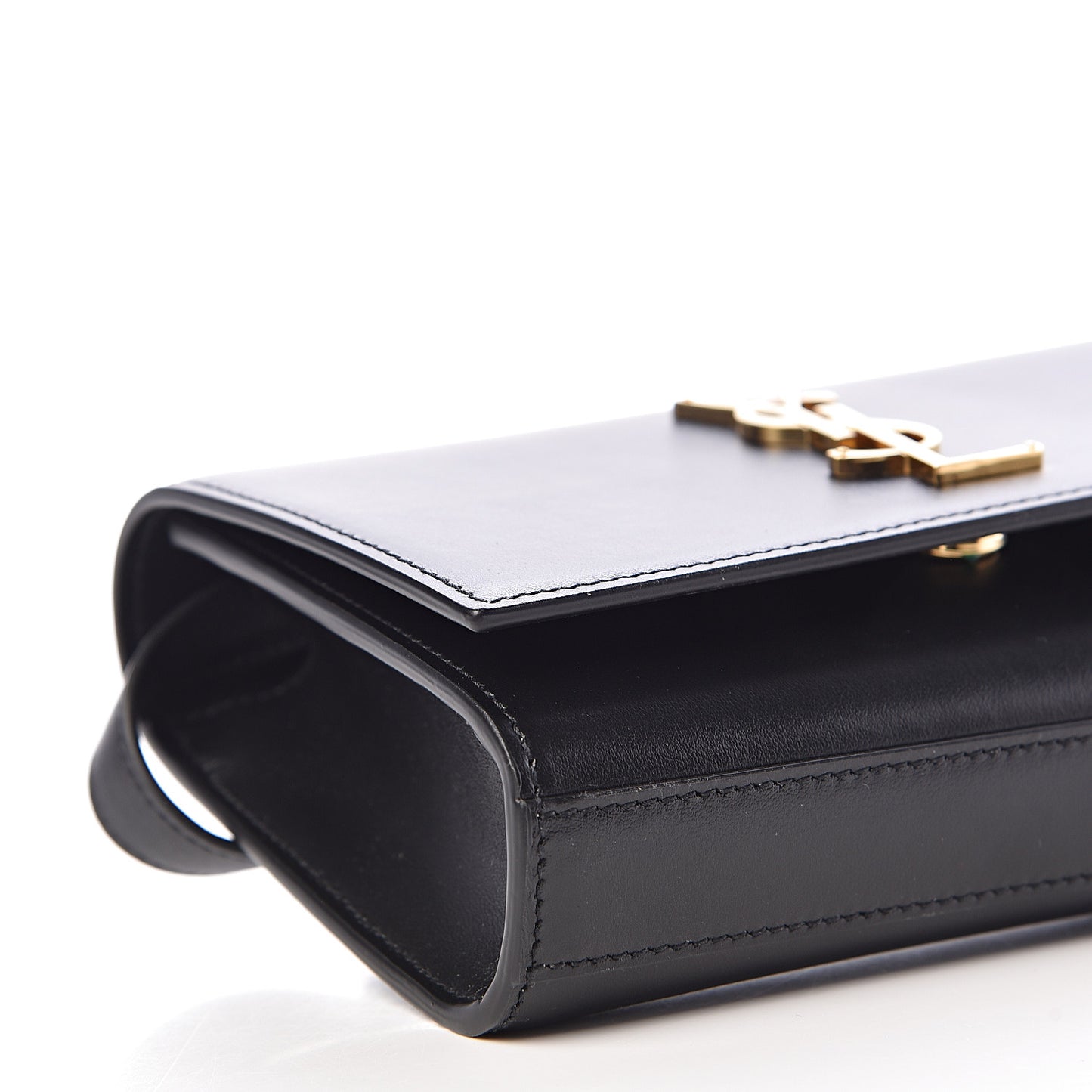 Smooth Calfskin Monogram Kate Belt Bag Black