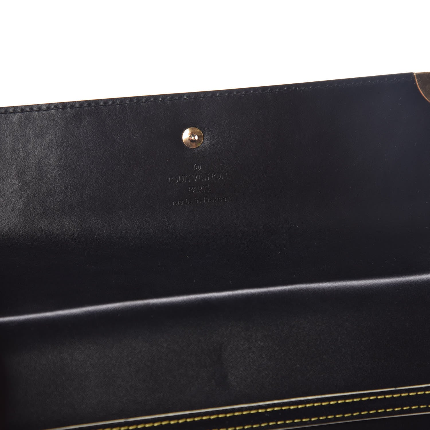 Louis Vuitton Suhali Porte Tresor International Wallet Black 6 of 8