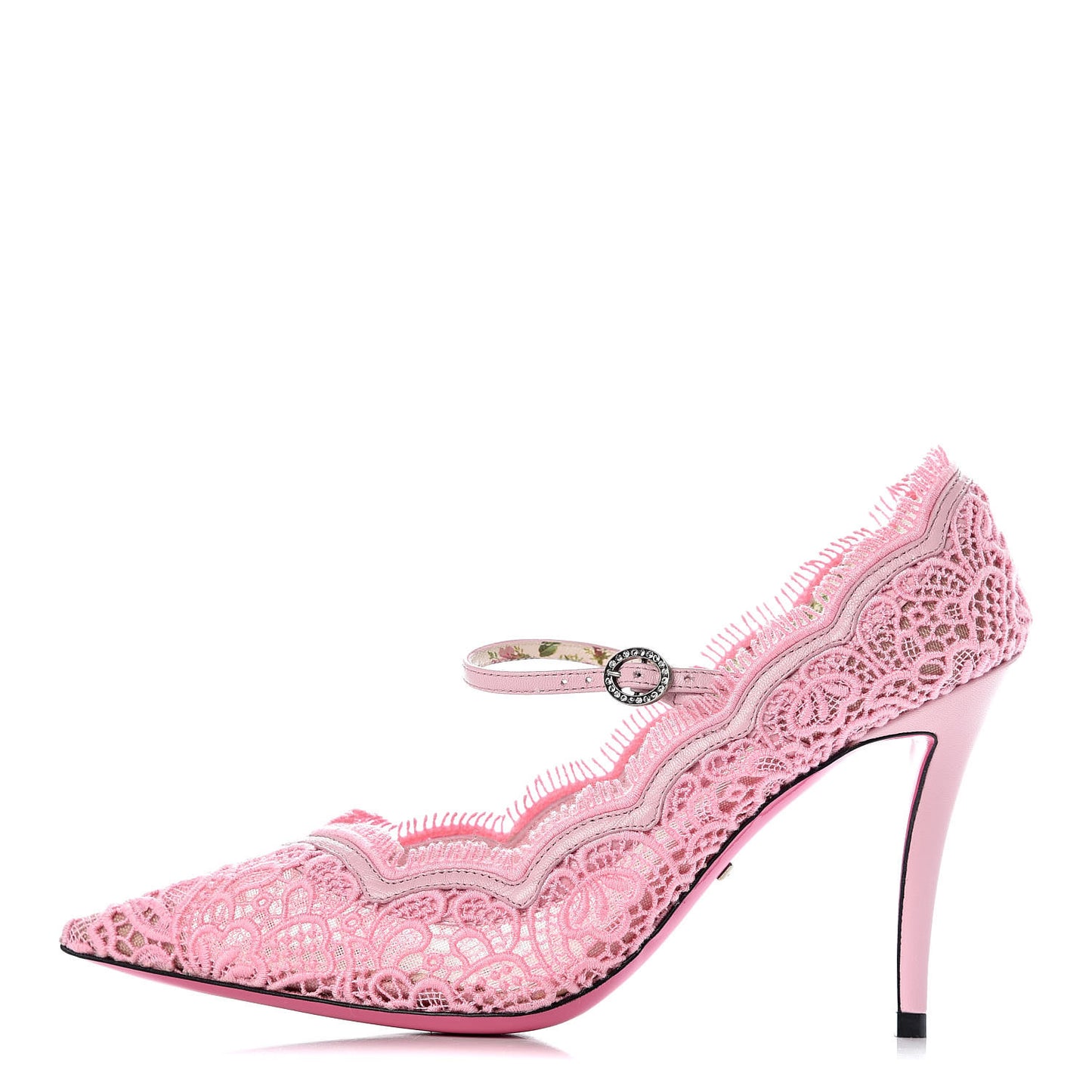 Lace Pizzo Venice Pumps 37 Sugar Pink