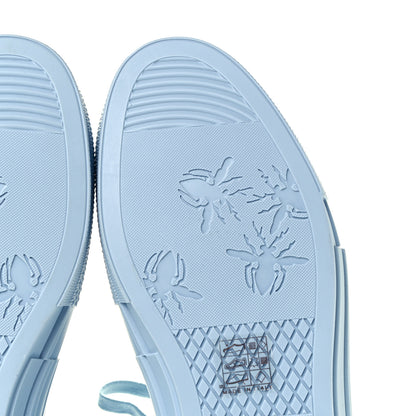 Christian Dior X DANIEL ARSHAM Technical Canvas Oblique Mens B23 High Top Sneakers 40 Blue Beige 9 of 11