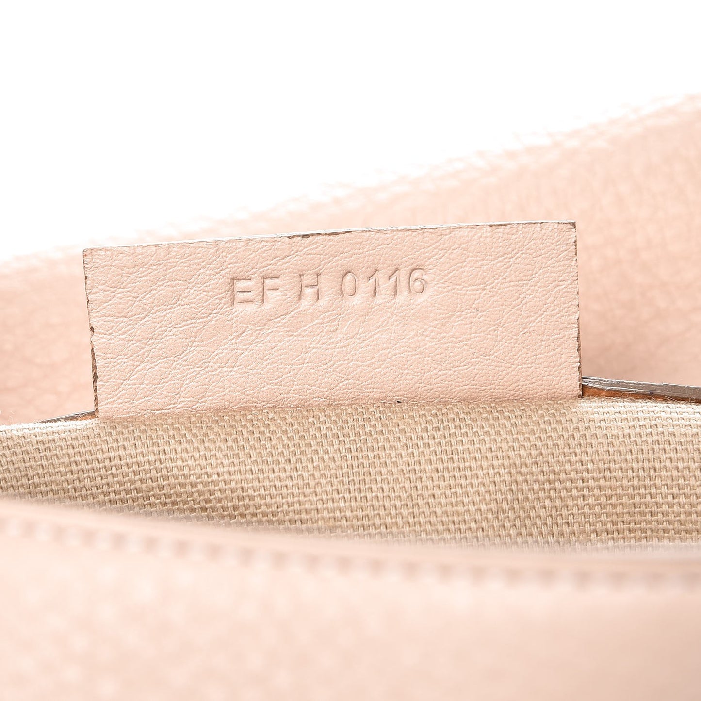 Calfskin Small Pandora Pure Flap Bag Nude Pink
