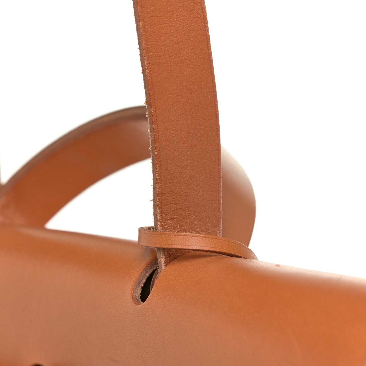 Hermes Toile Vache Calfskin Herbag 36 MM Natural 15 of 17
