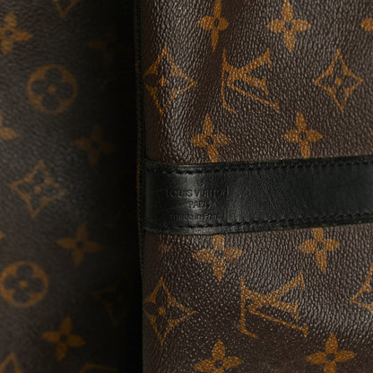 Louis Vuitton Monogram Macassar Keepall Bandouliere 45 6 of 17