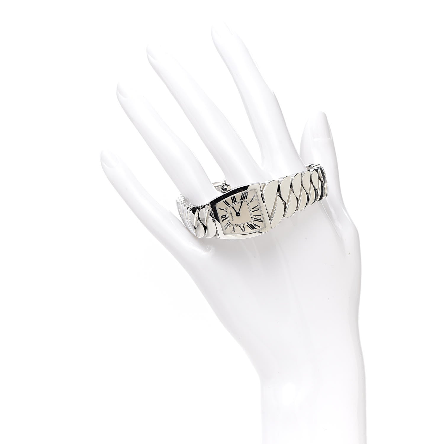 Cartier Stainless Steel 22mm La Dona Quartz Watch 3 of 7