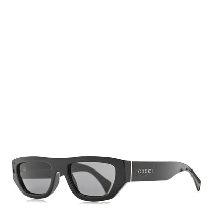 Gucci Acetate Rectangle Frame Sunglasses GG1134S Black 1 of 8