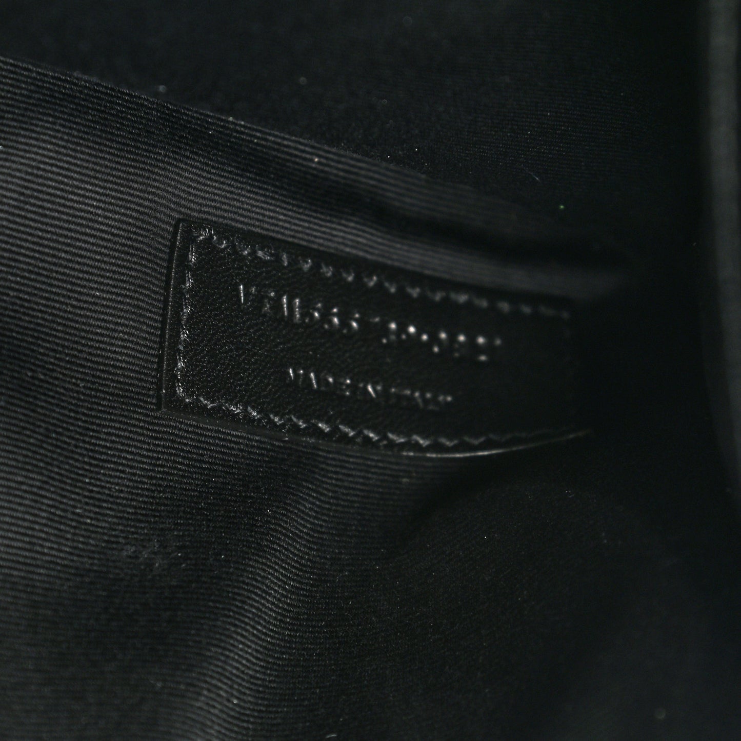 Grain De Poudre Uptown Pouch Black