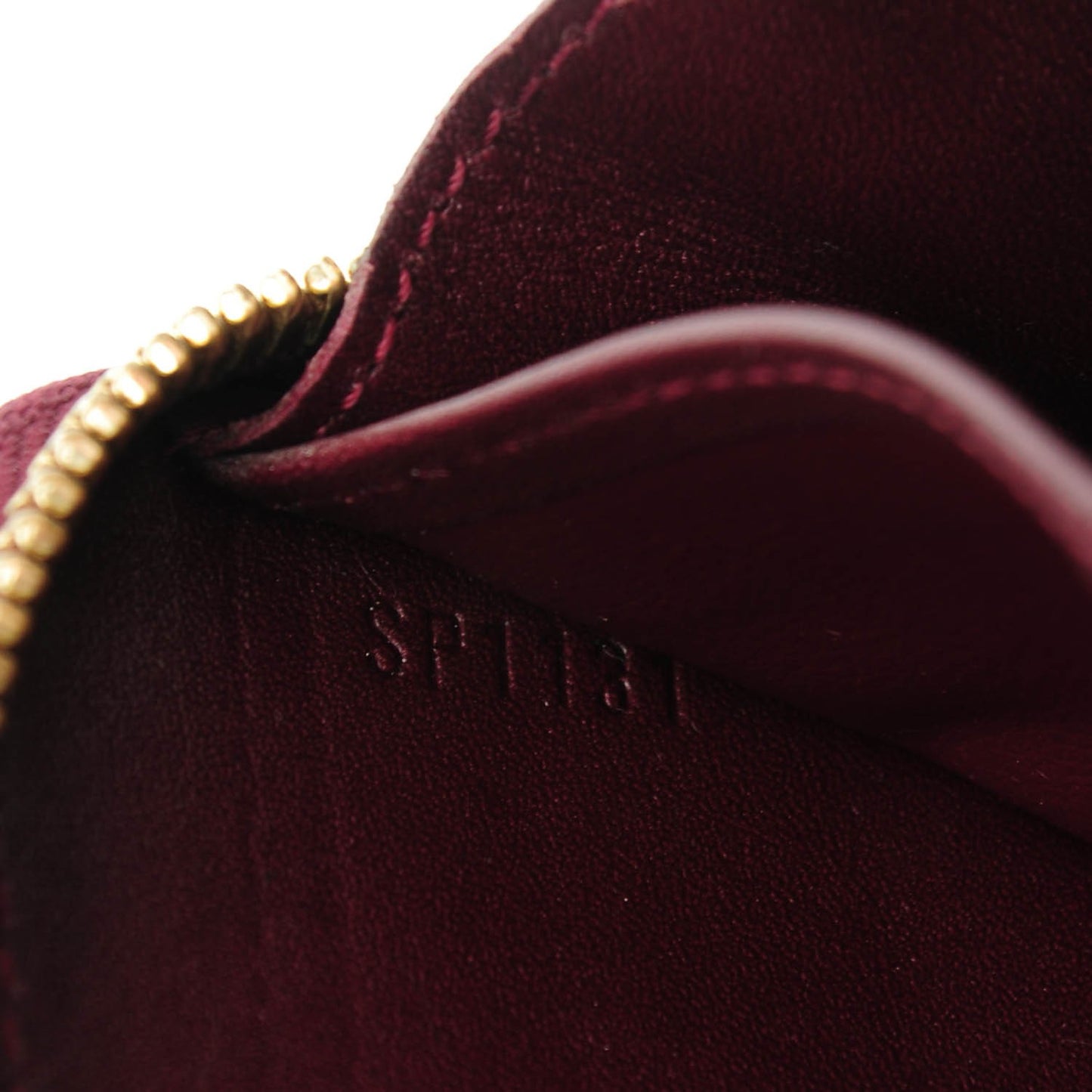 Vernis Zippy Wallet Rouge Fauviste