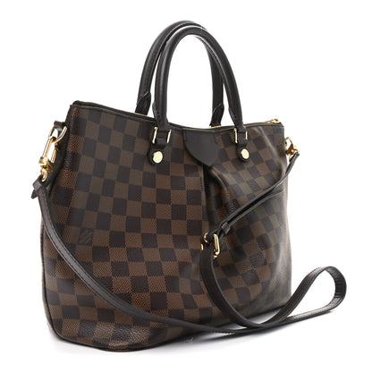 Louis Vuitton Damier Ebene Siena MM 3 of 9