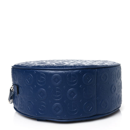 Gucci Textured Dollar Calfskin Web Debossed GG Kids Backpack Blue Agata 4 of 10