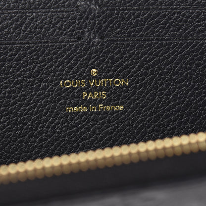 Louis Vuitton Empreinte Clemence Wallet Black 6 of 7