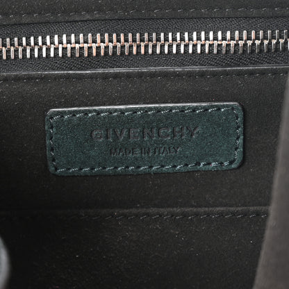 Givenchy Suede Small Shark Lock Satchel Green 6 of 10