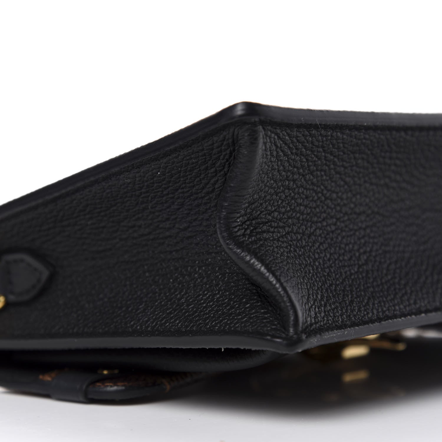 Louis Vuitton Damier Ebene Vavin Chain Wallet Black 6 of 10