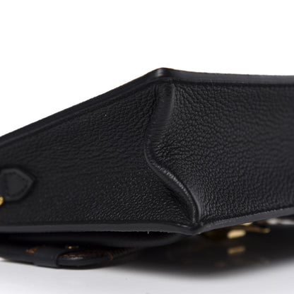 Louis Vuitton Damier Ebene Vavin Chain Wallet Black 6 of 10