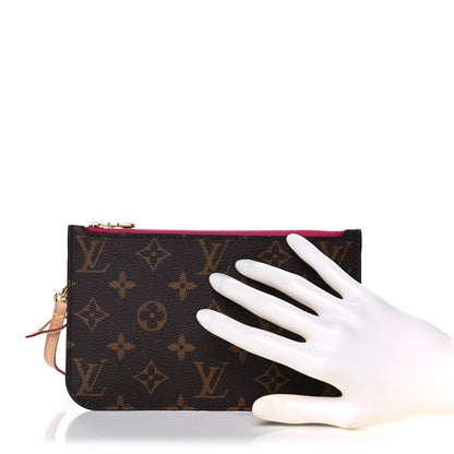 Louis Vuitton Monogram Neverfull PM Pochette Pivoine 2 of 6