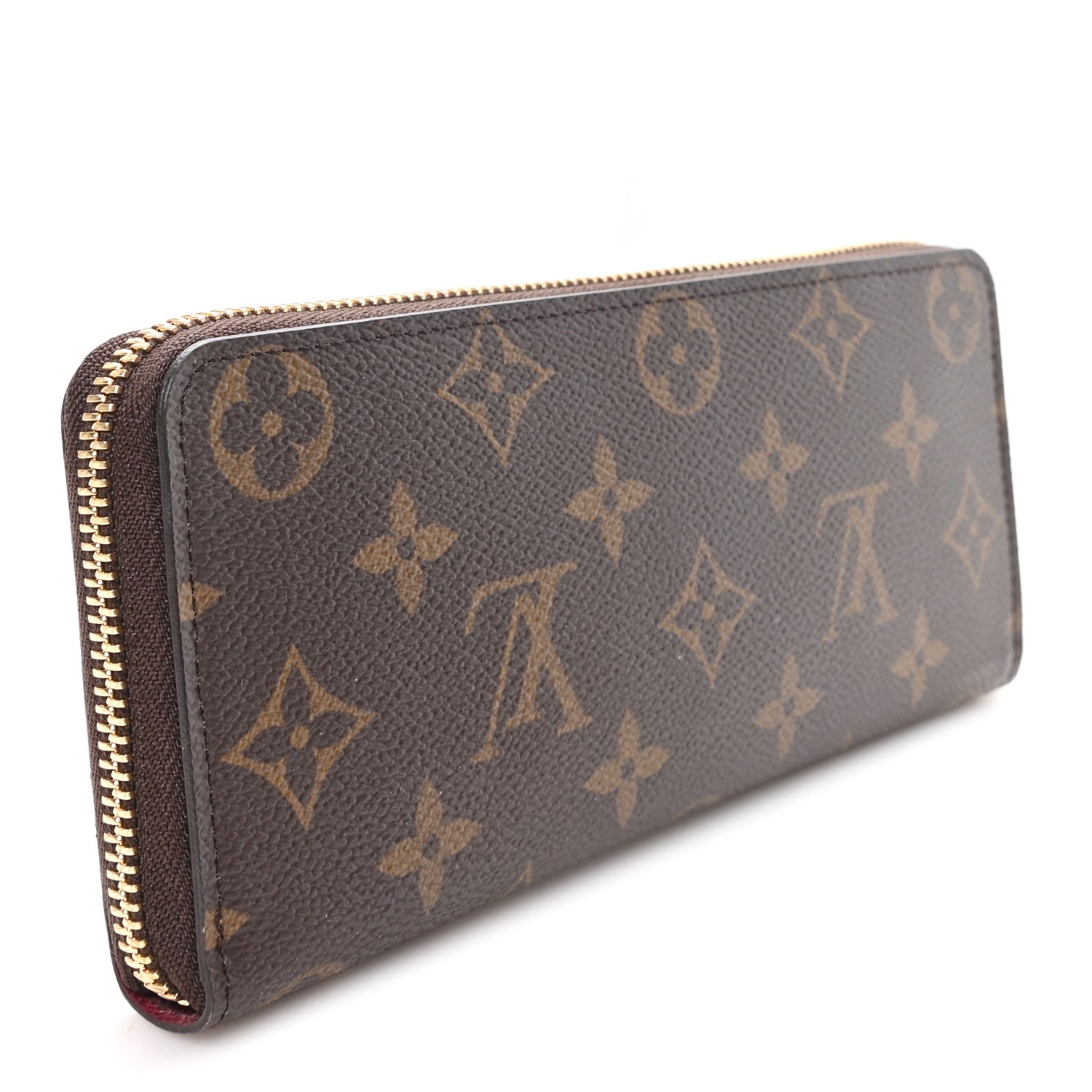 Louis Vuitton Monogram Clemence Wallet Fuchsia 4 of 7