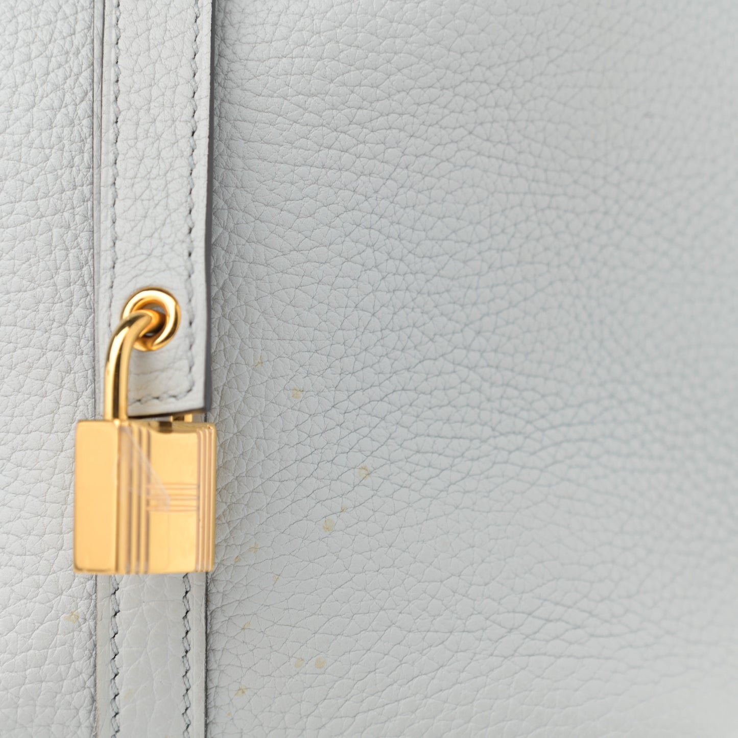 Taurillon Clemence Picotin Lock 22 MM Bleu Pale