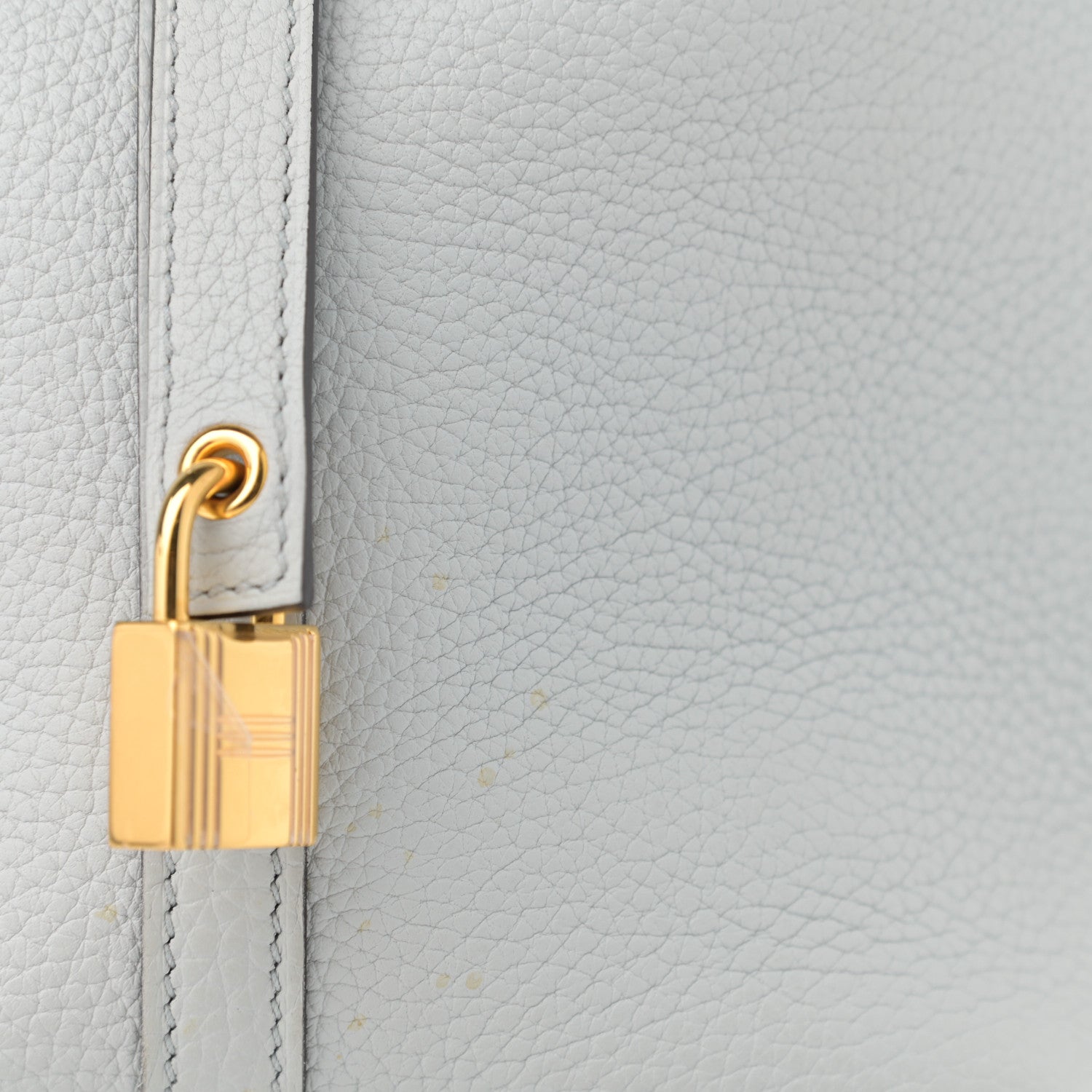 Hermes Taurillon Clemence Picotin Lock 22 MM Bleu Pale 13 of 13