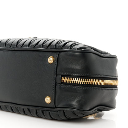 Miu Miu Nappa Matelasse Large Arcadie Top Handle Bag Black 10 of 11