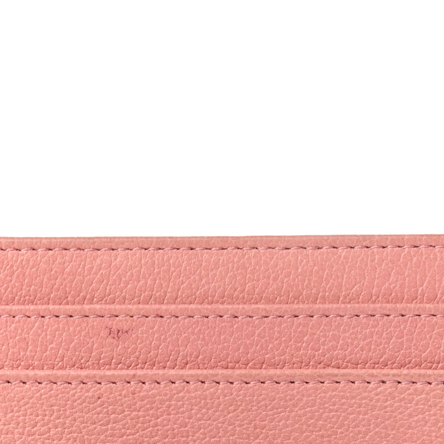 Chanel Goatskin Camellia Embossed Card Holder Pink 10 of 12