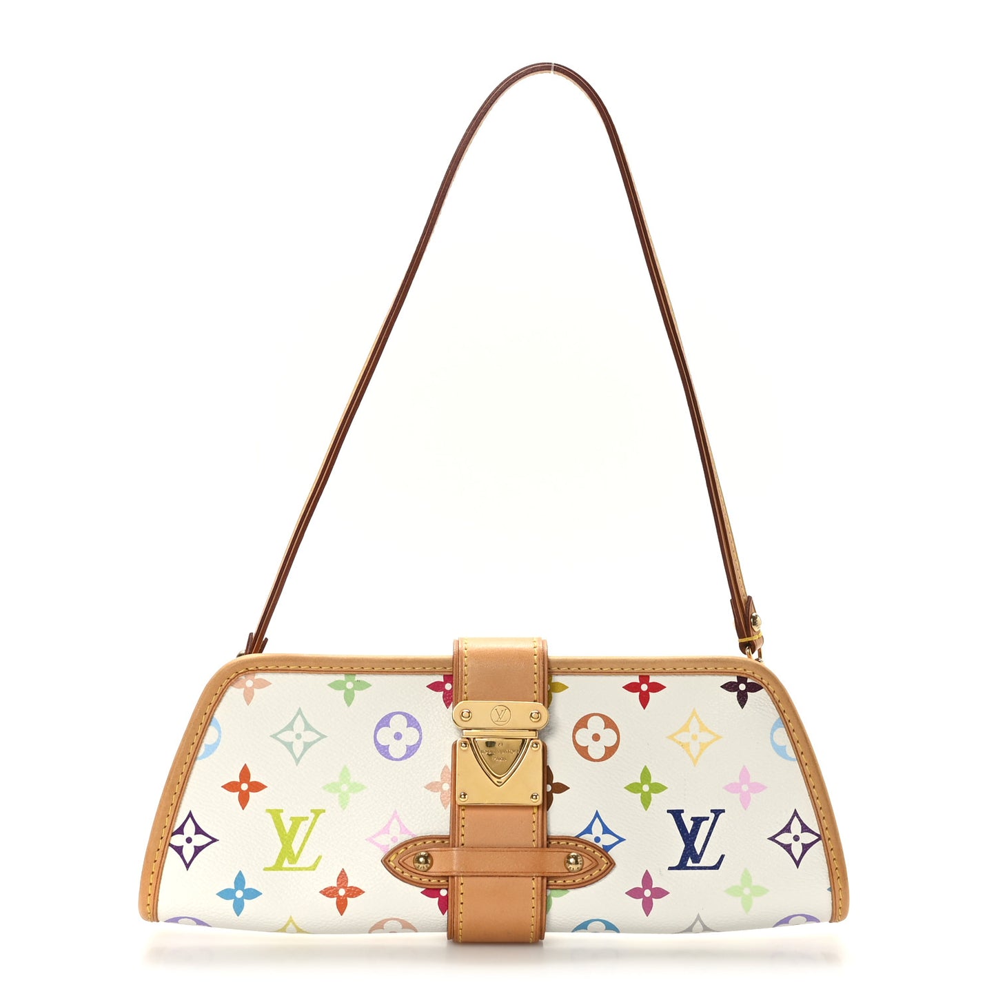 Monogram Multicolor Shirley White