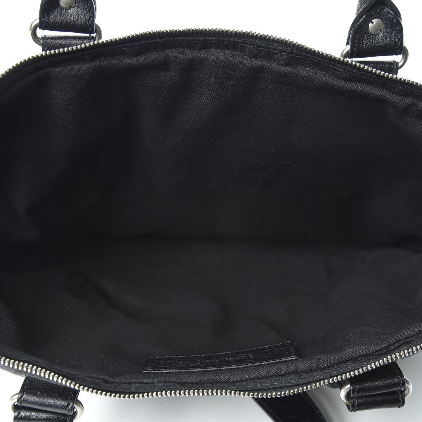 Agneau Briefcase Black