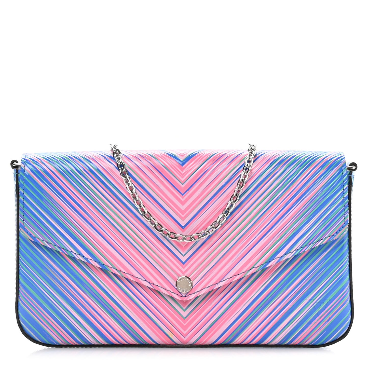 Epi Tropical Pochette Felicie Blue Rose