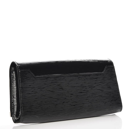 Louis Vuitton Electric Epi Sevigne Clutch Black 3 of 8