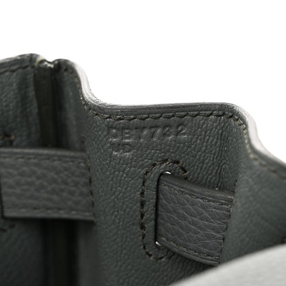 Hermes Togo Kelly Retourne 28 Vert Amande 7 of 12