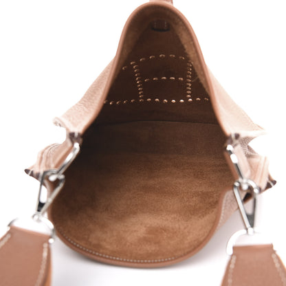 Hermes Taurillon Clemence Evelyne III PM Gold 5 of 10