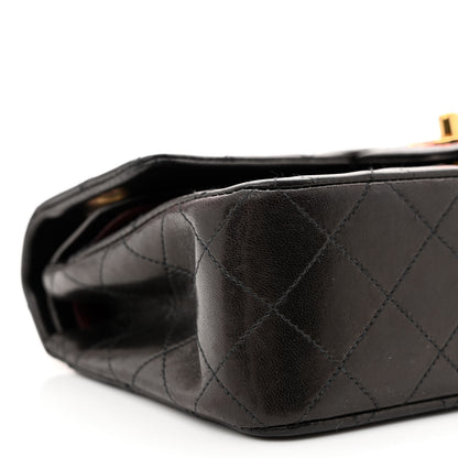 Chanel Lambskin Quilted Small Double Flap Black 9 of 15