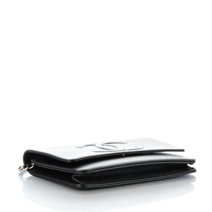 Chanel Caviar Timeless CC Wallet On Chain WOC Black 4 of 7